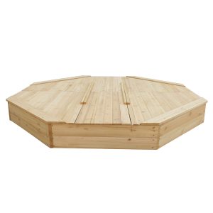 Large Sandpit w/ Wooden Cover