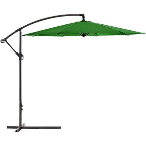 Sorrento Outdoor Living Cantilever Umbrella 2.7M - Green