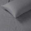 Elan Linen 1200TC Organic Cotton Single Grey Sheet Set