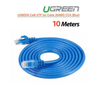 UGREEN Cat6 UTP lan cable blue color 26AWG CCA
