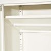 Sweetheart Metal Locker Storage Shelf Shoe Cabinet Buffet Sideboard White