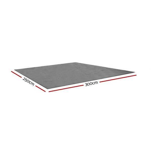 3 X 2.5M Annex Floor Mat – Grey