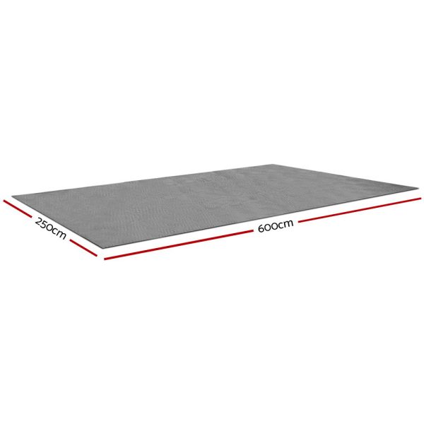 6 X 2.5M Annex Floor Mat – Grey