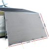 4.6M Privacy Screens 1.95m Roll Out Awning End Wall Side Sun Shade