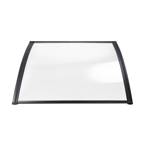 Window Door Awning Door Canopy Patio UV Sun Shield WHITE 1mx6m DIY