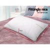 Set of 2 Bamboo Pillow with Memory Foam