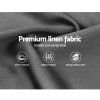 Pier Bed Frame Fabric – Grey Queen