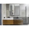 Cefito Bathroom Vanity Mirror with Storage Cabinet – White