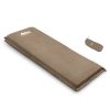Single Size Self Inflating Matress Mat Joinable 10CM Thick  Coffee