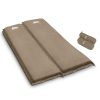 Self Inflating Mattress Camping Sleeping Mat Air Bed Pad Double Coffee 10CM Thick
