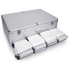 Embellir CD Case DVD Cases Storage Box 1000 Discs Aluminium Case DVD Folders