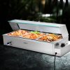 Commercial Food Warmer Bain Marie Electric Buffet Pan Stainless Steel
