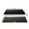 Ceramic Cooktop 60cm Electric Cooker 4 Burner Stove Hob Touch Control