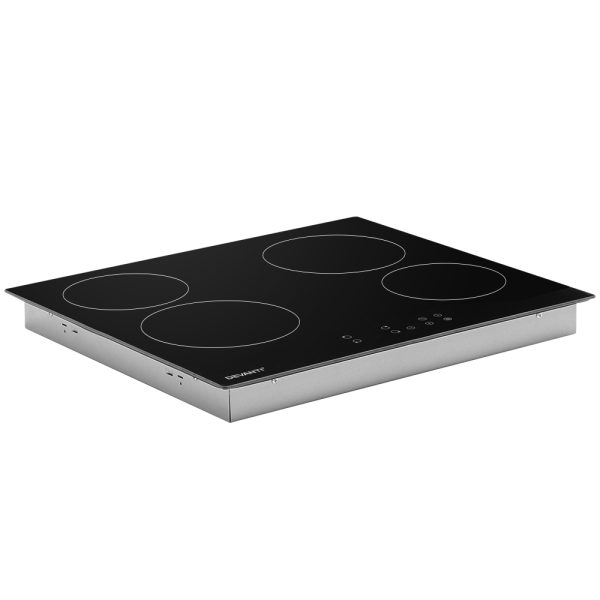 Ceramic Cooktop 60cm Electric Cooker 4 Burner Stove Hob Touch Control
