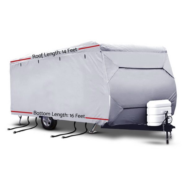 14-16ft Cover Campervan 4 Layer UV Water Resistant