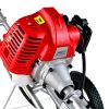 62cc Petrol Brush Cutter Whipper Saw Trimmer 2 Stroke 3-in-1 Wheel