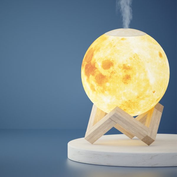 Aroma Diffuser LED Moon Lamp 880ml