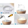 Aroma Diffuser Aromatherapy Humidifier Purifier Essential Oil LED Glass