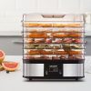 Food Dehydrator with 7 Trays – Silver