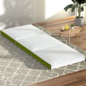 Bedding Foldable Mattress Folding Foam Trifold Green