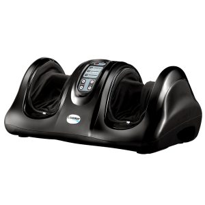 Foot Massager Shiatsu Massagers Electric Remote Roller Kneading Black