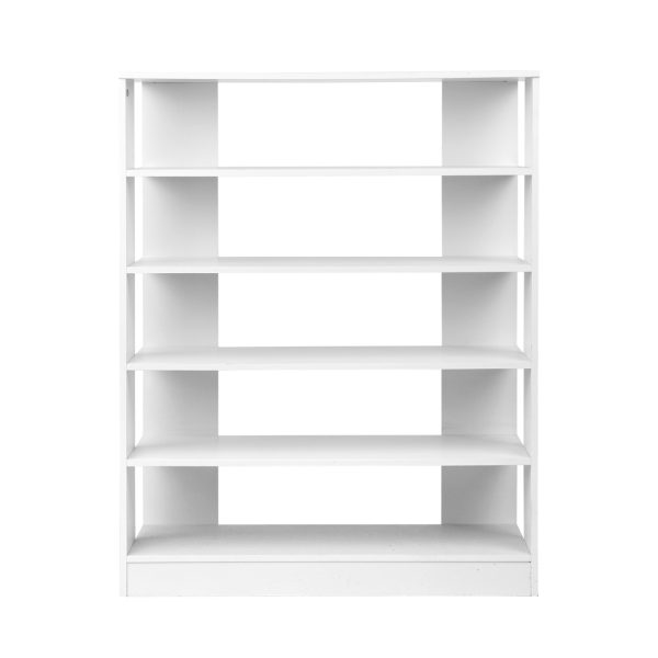 6-Tier Shoe Rack Cabinet – White