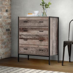 4 Chest of Drawers - BARNLY