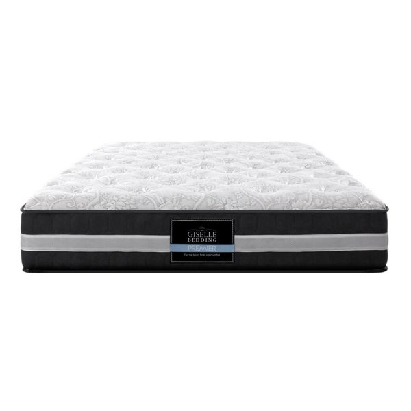 Giselle Double Mattress Bed Size 7 Zone Pocket Spring Medium Firm Foam 30cm