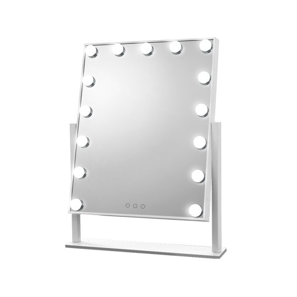 Hollywood Makeup Mirror with 15 Dimmable Bulb Lighted Dressing Mirror