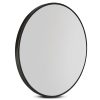 80cm Wall Mirror Bathroom Round Makeup Mirror