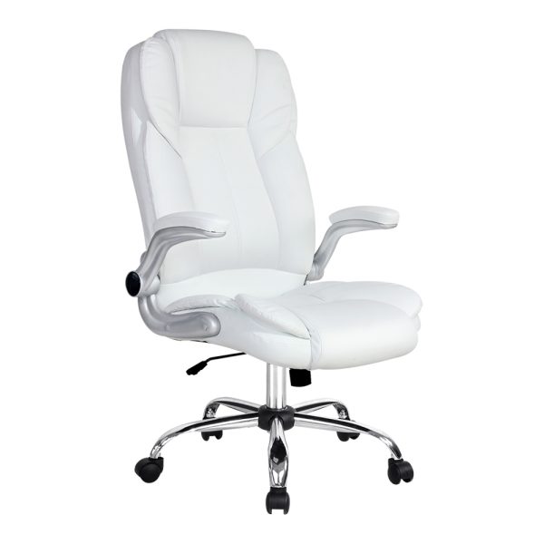 Kea Executive Office Chair Leather White