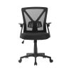 Gaming Office Chair Mesh Computer Chairs Swivel Executive Mid Back Black