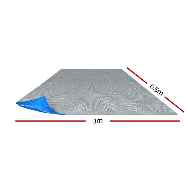 6.5X3M Solar Swimming Pool Cover 500 Micron Isothermal Blanket