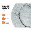 Pet bed Dog Cat Calming Pet bed Extra Large 110cm Light Grey Sleeping Comfy Washable