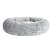 Pet bed Dog Cat Calming Pet bed Large 90cm Charcoal Sleeping Comfy Cave Washable
