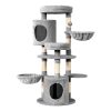 Cat Tree Tower Scratching Post Scratcher Wood Condo House Toys Bed 123cm
