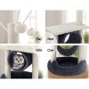 Cat Tree Scratching Post 76cm Scratcher Tower Condo House Hanging toys
