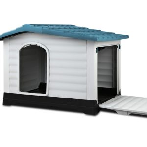 Dog Kennel Kennels Outdoor Plastic Pet House Puppy Extra Large XL Outside