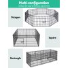 2X24″ 8 Panel Pet Dog Playpen Puppy Exercise Cage Enclosure Fence Play Pen