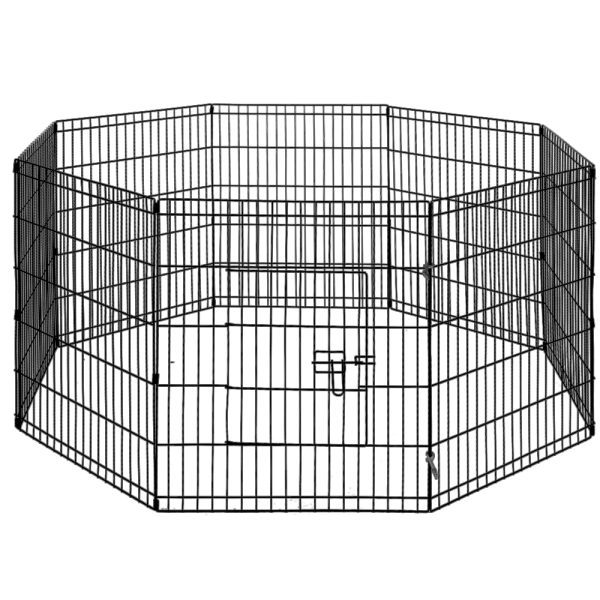 30″ 8 Panel Pet Dog Playpen Puppy Exercise Cage Enclosure Play Pen Fence