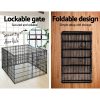 36″ 8 Panel Pet Dog Playpen Puppy Exercise Cage Enclosure Play Pen Fence