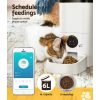 Automatic Pet Feeder 6L Auto Camera Dog Cat Smart Video Wifi Food App Hd