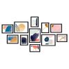 Photo Frames 11PCS  5x7in 6x8in 8x10in Hanging Wall Frame Black
