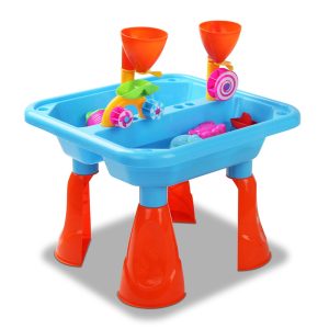 Kids Sandpit Pretend Play Sets Beach Toys Outdoor Sand Water Table Set