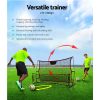 Portable Soccer Rebounder Net Volley Training Football Goal Pass Trainer