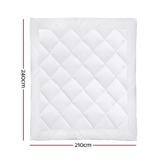 King Size 800GSM Microfibre Bamboo Microfiber Quilt