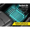 Car Rubber Floor Mats Front And Rear Compatible For Toyota RAV4 2019-2022