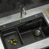 Kitchen Sink Basin Stainless Steel Under/Top/Flush Mount Bowl 750X450MM