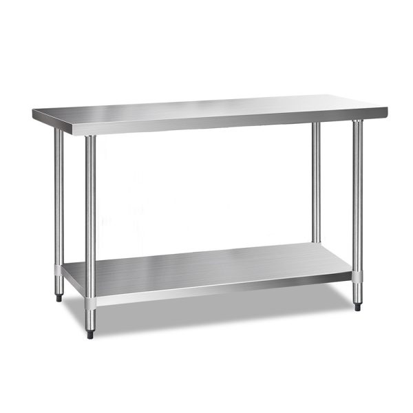 610 x 1524mm Commercial Stainless Steel Kitchen Bench