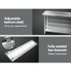 610 x 1829mm Commercial Stainless Steel Kitchen Bench